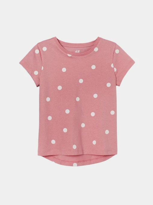 Футболки и поло H&M модель 81305110kwer_Розовый Фото