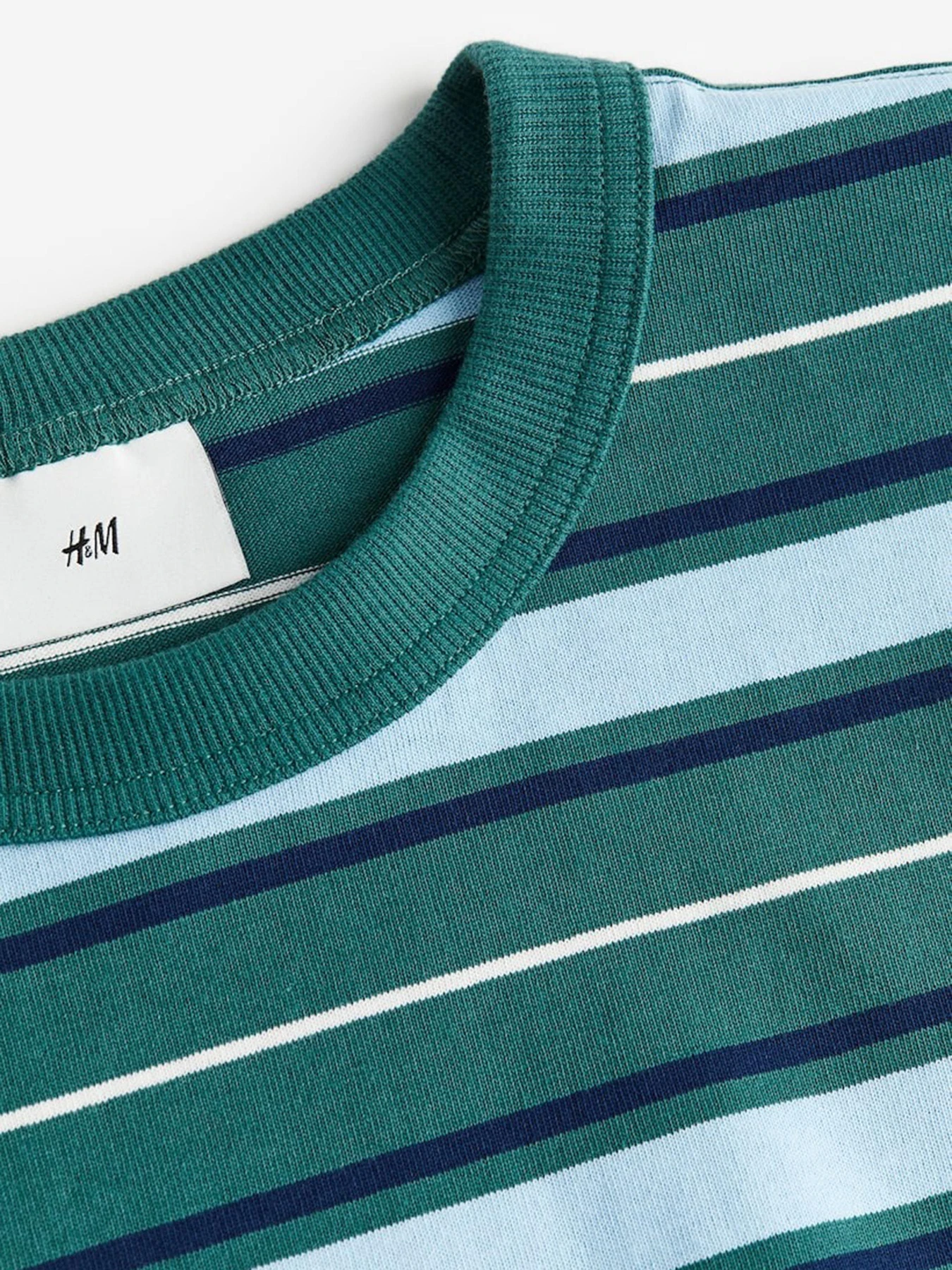 Футболки и поло H&M модель 1178837wer_Зелено-голубой Фото