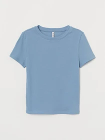 Футболки и поло H&M модель 6244862wer_Голубой Фото