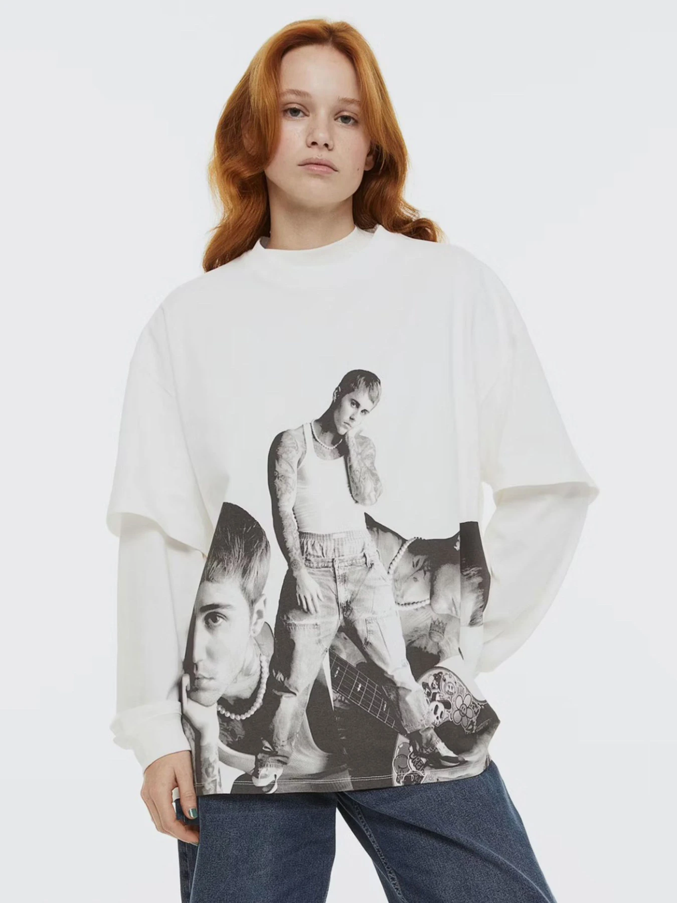 Футболки и поло H&M модель 1154843wer_Белый Фото