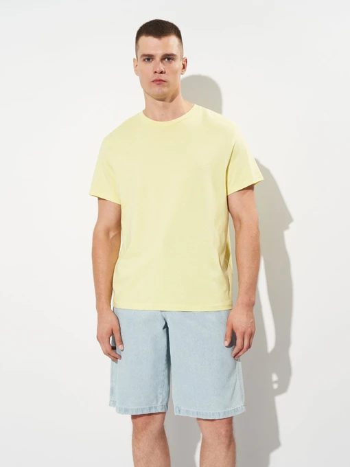 Футболки и поло H&M модель 6858162wer_Лимонный Фото