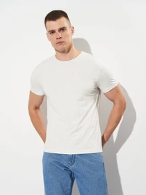 Футболки и поло H&M модель 9487304wer_Светло-серый Фото