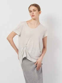 Футболки и поло H&M модель 1744407arl_Светло-серый Фото