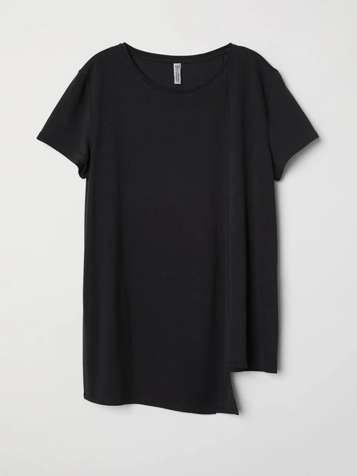 Футболки и поло H&M модель 5118171wer_Черный Фото