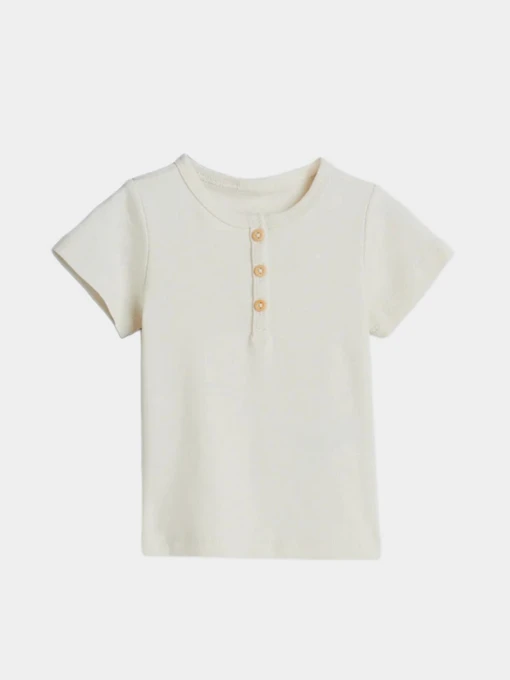 Футболки и поло H&M модель 7200761kwer_Молочный Фото