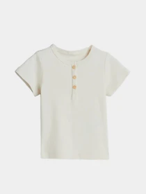 Футболки і поло H&M модель 7200761kwer_Молочный Фото