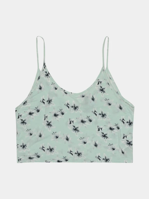 Футболки и поло H&M модель 2210969RP1_мятный цветы Фото