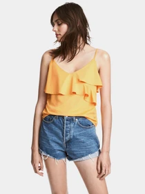 Футболки и поло H&M модель 5206585RP21_оранжевый Фото
