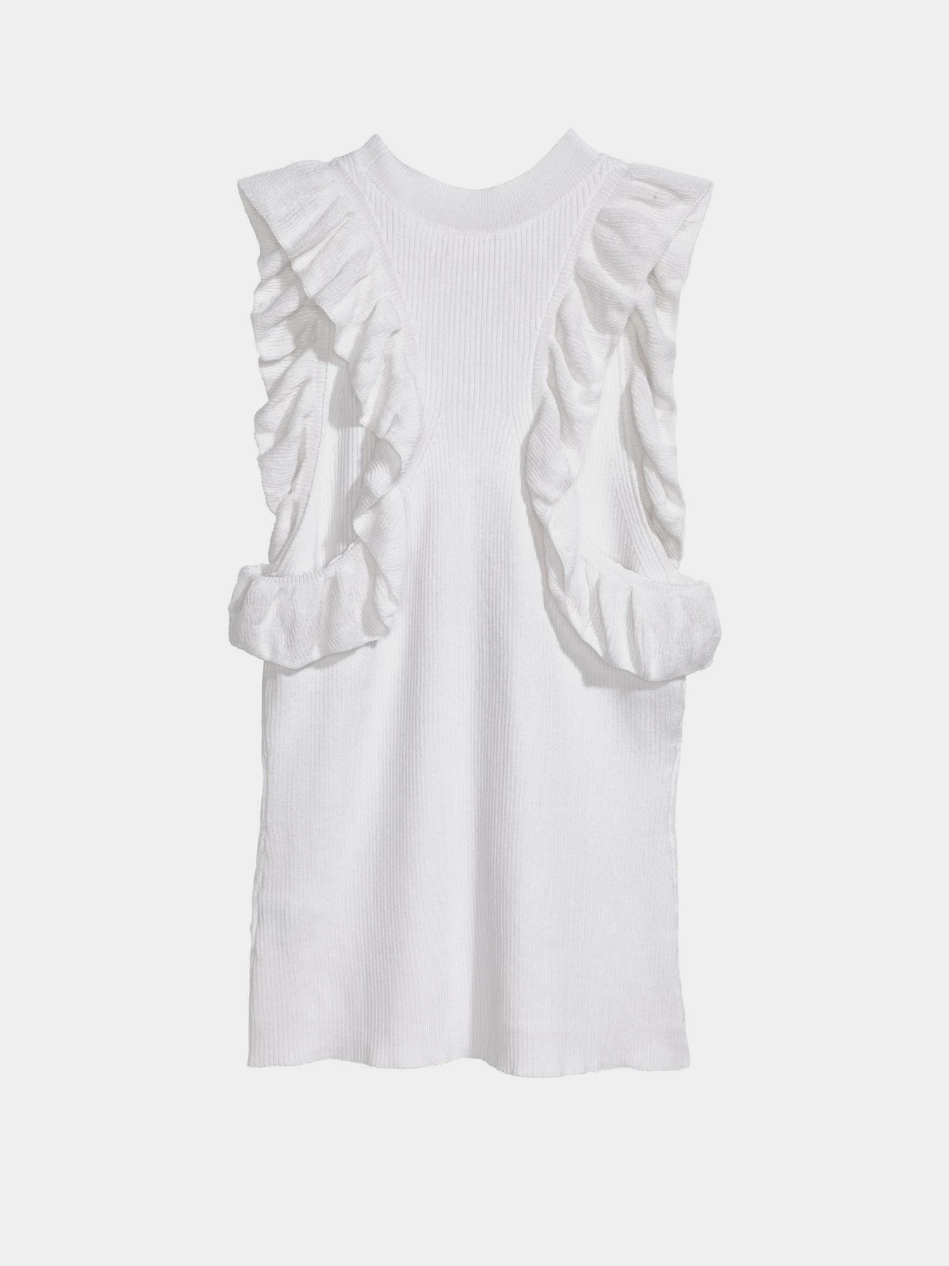Футболки и поло H&M модель 5075336RP21_белый Фото