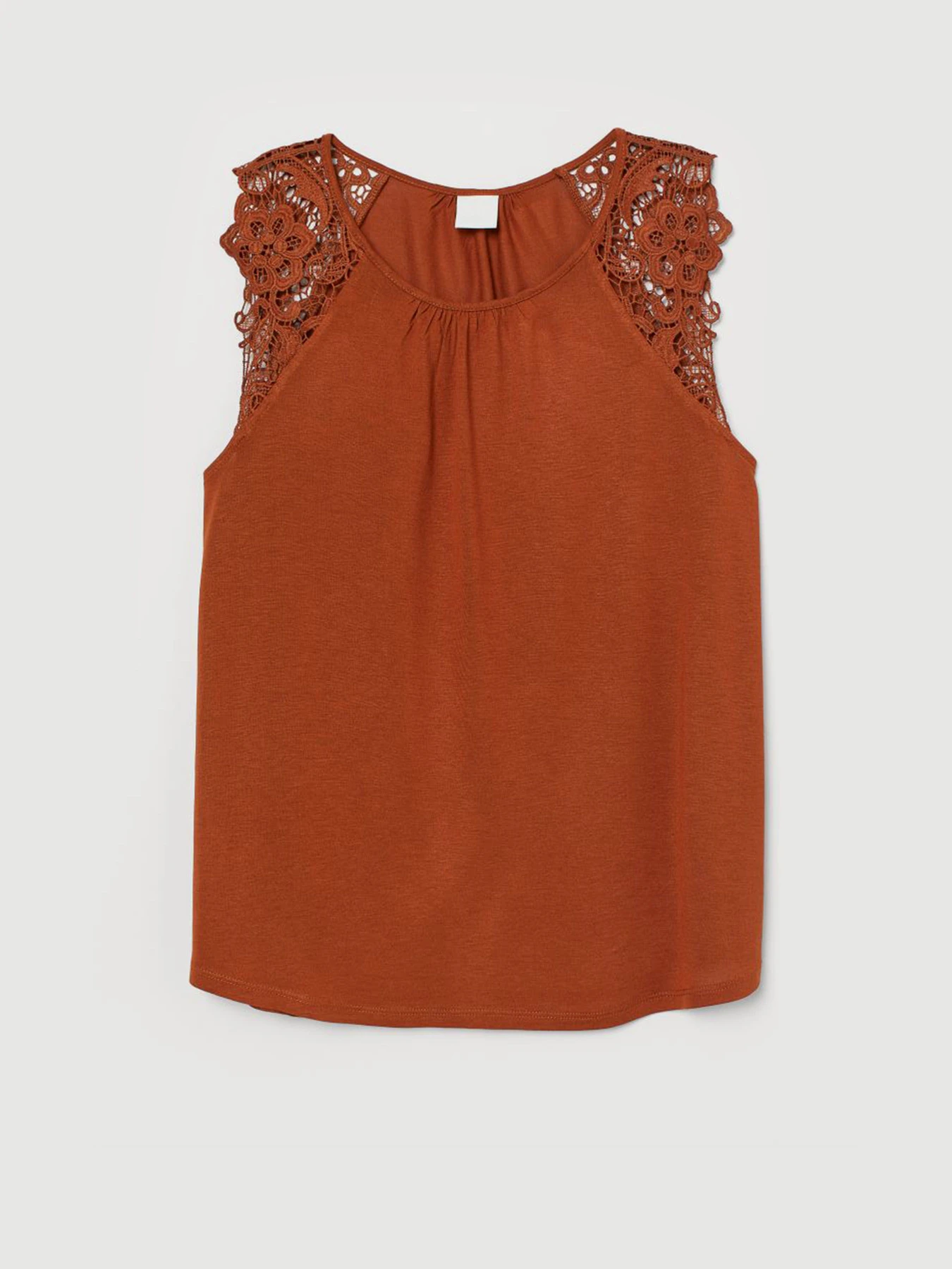 Футболки і поло H&M модель 7814610sm_ярко-коричневий Фото