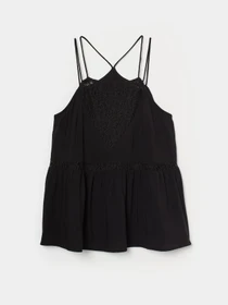 Футболки и поло H&M модель 7538520RP5_черный Фото