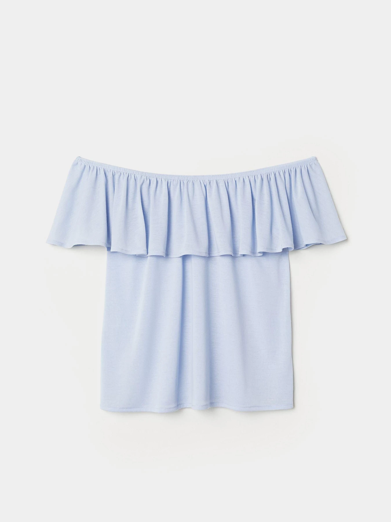 Футболки и поло H&M модель 6150478log_Голубой Фото