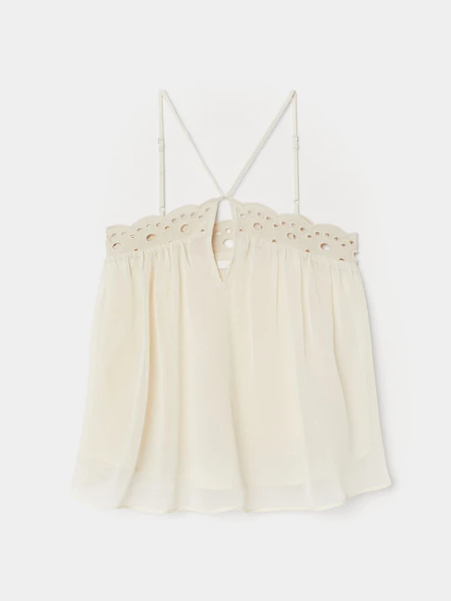 Футболки и поло H&M модель 7685039log_Молочный Фото
