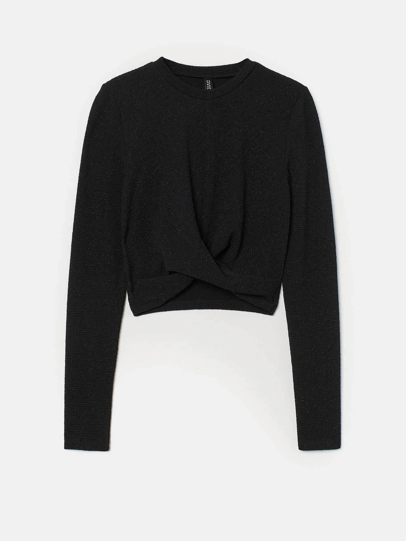 Футболки и поло H&M модель 9304782Bbar_Черный Фото