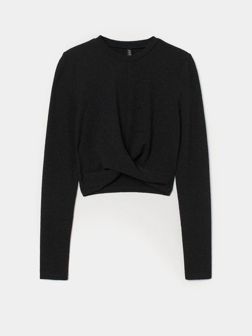 Футболки и поло H&M модель 9304782Bbar_Черный Фото