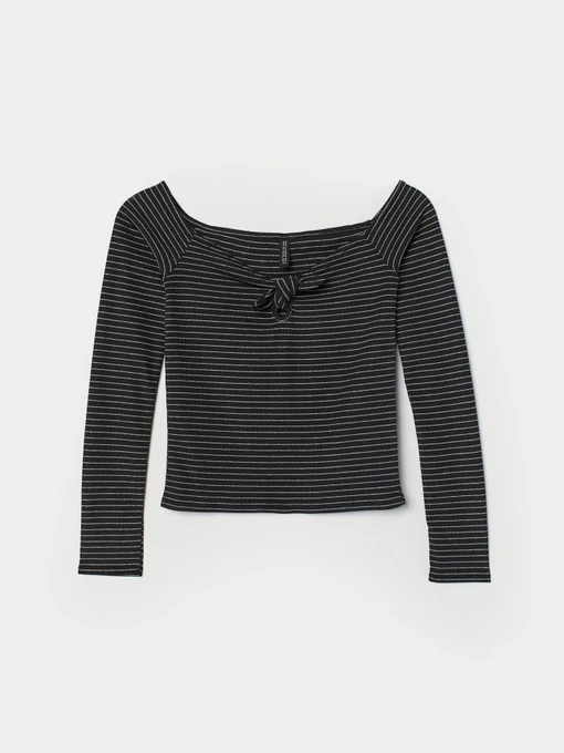 Футболки и поло H&M модель 6815618log_Черный Фото