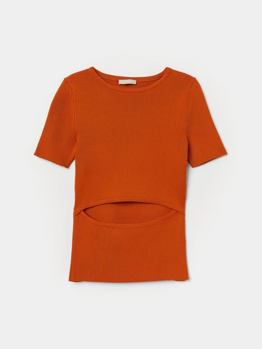 Футболки и поло H&M модель 8149560log_Оранжевый Фото