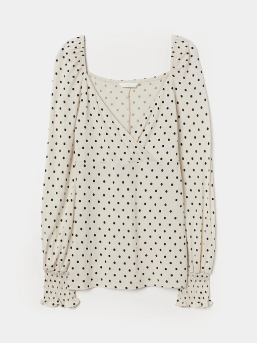 Рубашки H&M модель 8409090abr_Молочный Фото