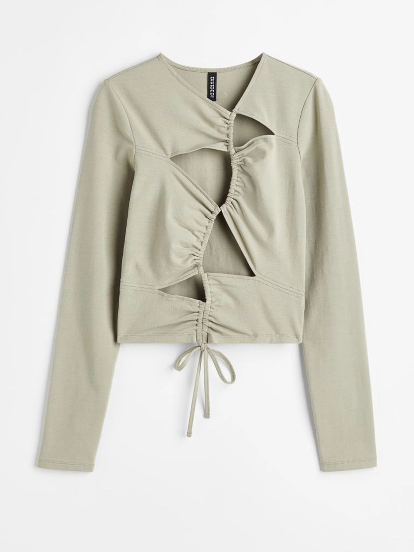 Футболки и поло H&M модель 1095615arl_Хаки светлый Фото