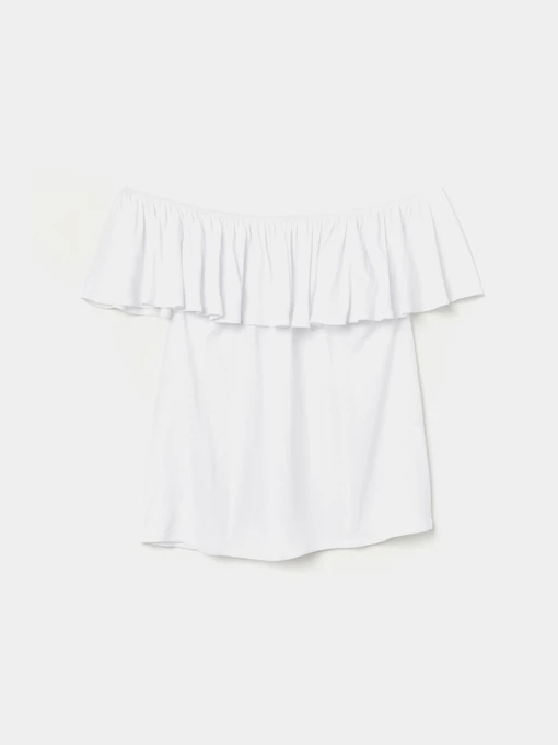 Футболки и поло H&M модель 6150478log_Белый Фото