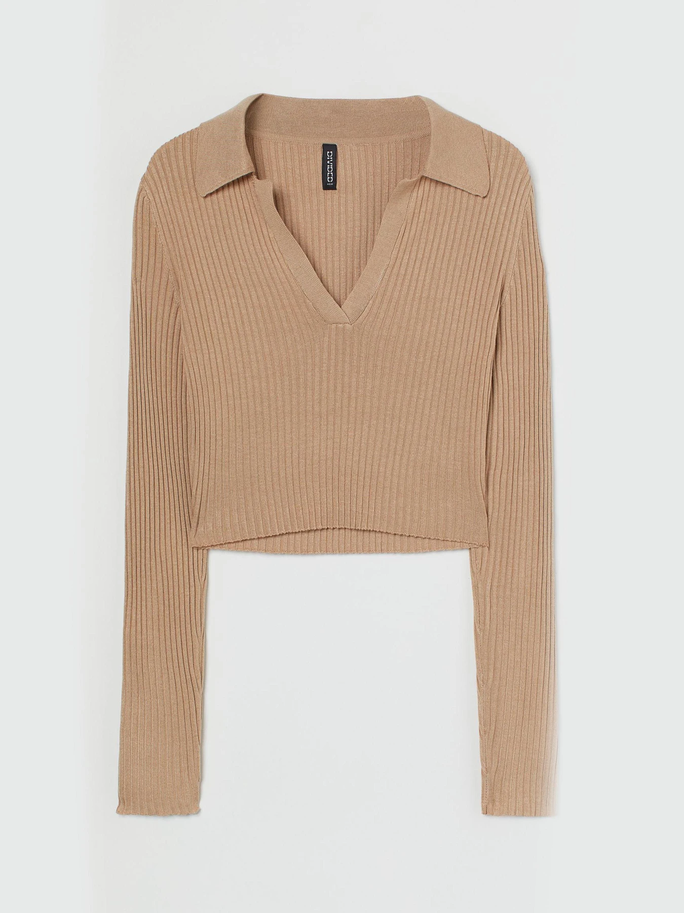 Футболки и поло H&M модель 1003438arl_Бежевый Фото
