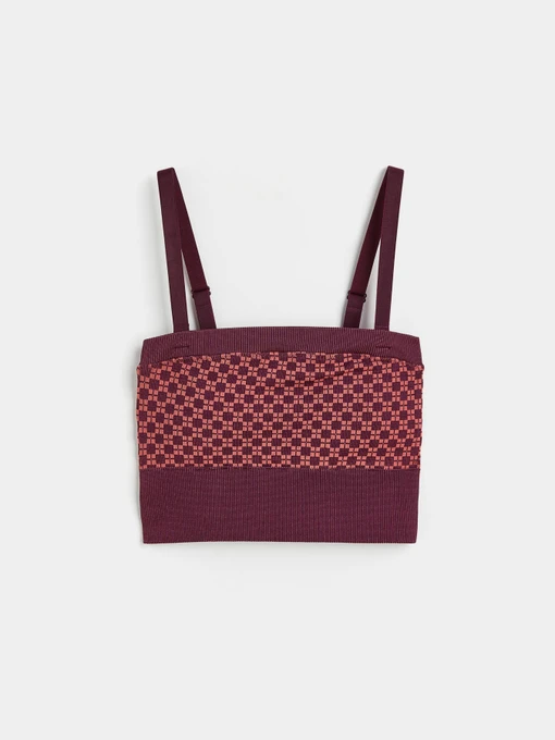 Футболки и поло H&M модель 1095044ral_Бордовый Фото