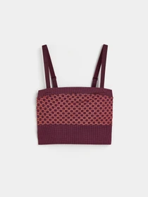 Футболки и поло H&M модель 1095044ral_Бордовый Фото