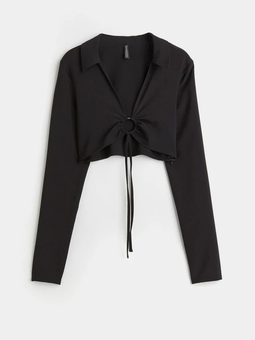 Футболки и поло H&M модель 10352105wer_Черный Фото