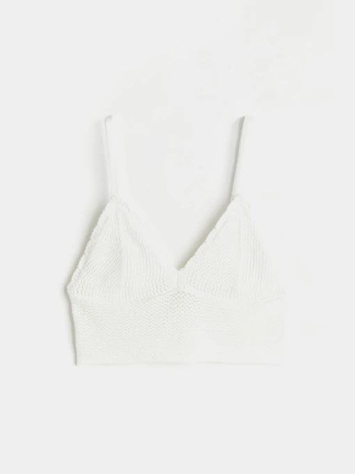 Футболки и поло H&M модель 10863885wer_Молочный Фото