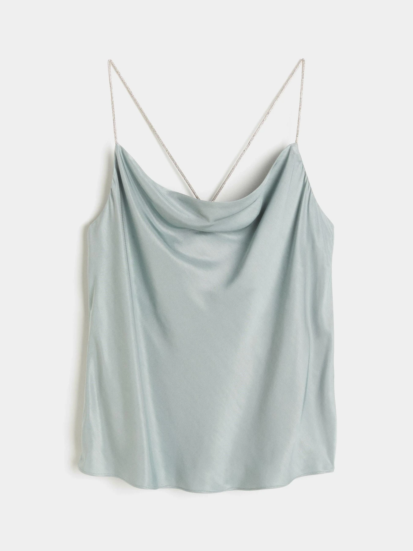 Футболки і поло H&M модель 11664397wer_Светло-бирюзовый Фото