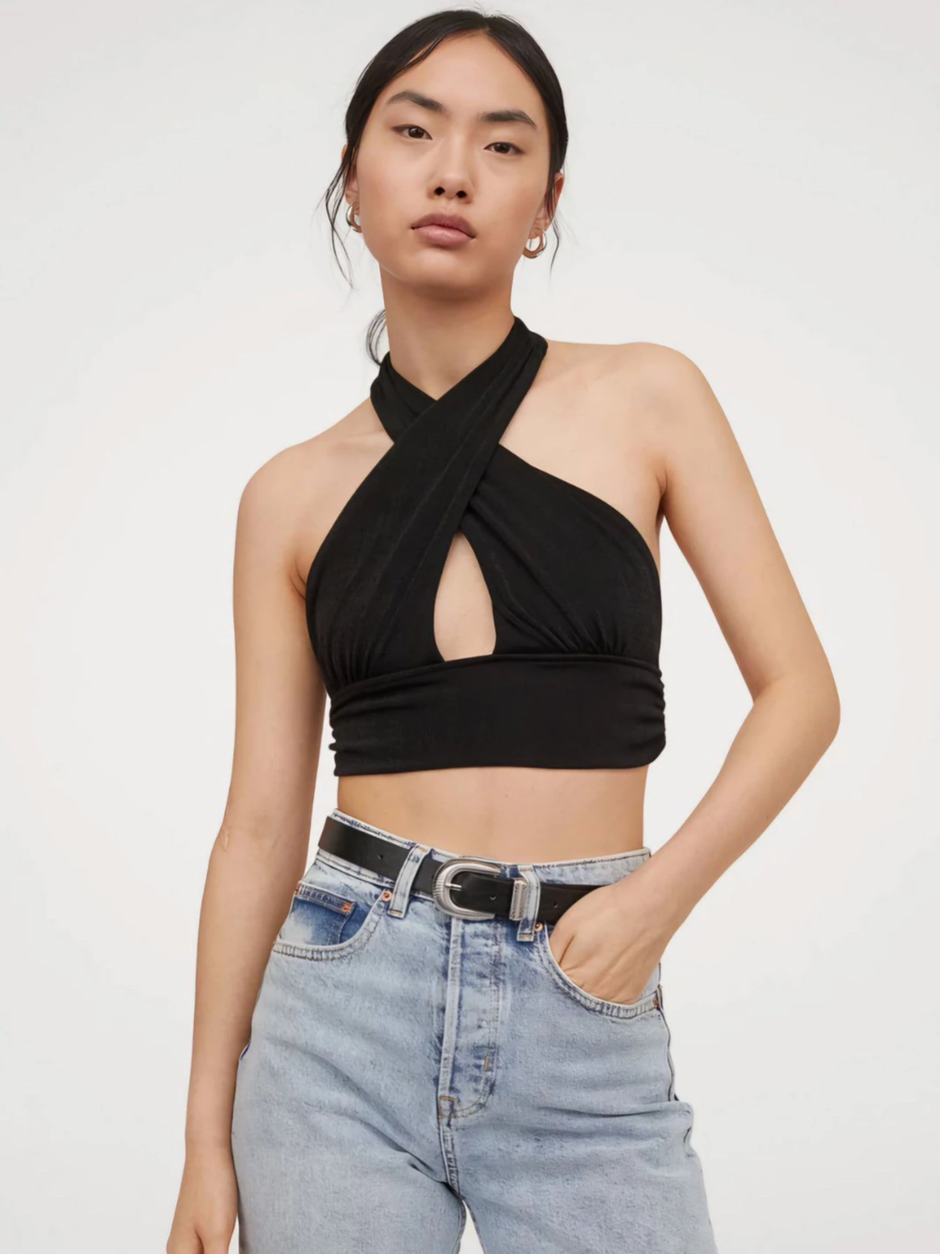 Футболки и поло H&M модель 10149594wer_Черный Фото