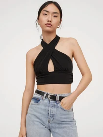 Футболки и поло H&M модель 10149594wer_Черный Фото