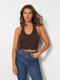 Футболки і поло H&M модель 10593226wer_Темно-коричневый Фото