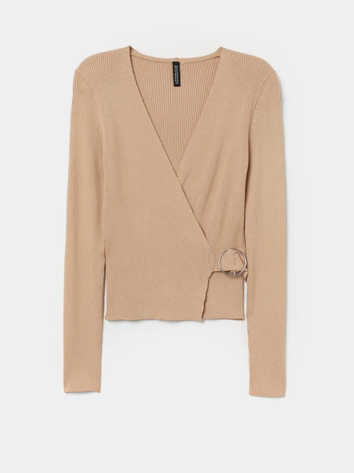 Футболки и поло H&M модель 8092371wer_Бежевый Фото