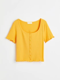 Футболки і поло H&M модель 1114370wer_Желтый Фото