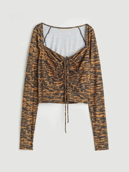 Футболки і поло H&M модель 10714975wer_Коричневый Фото