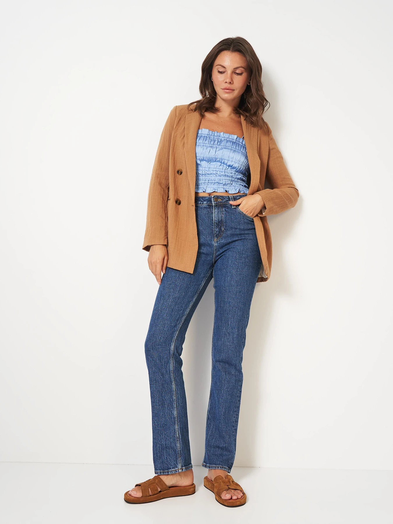 Футболки и поло H&M модель 6324988wer_Голубой Фото