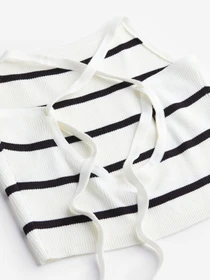Футболки и поло H&M модель 11822467wer_Черно-белый Фото