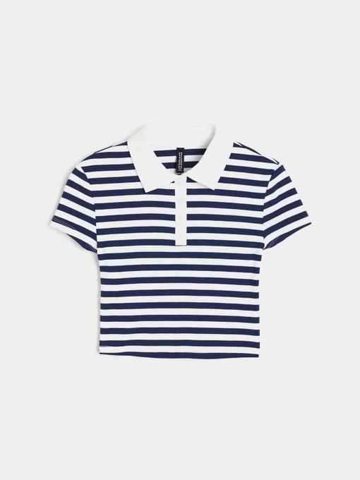 Футболки и поло H&M модель 1198480wer_Бело-синий Фото