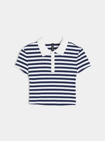 Футболки и поло H&M модель 1198480wer_Бело-синий Фото