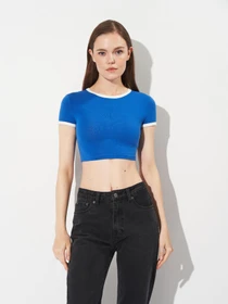 Футболки і поло H&M модель 1139626wer_Синий Фото