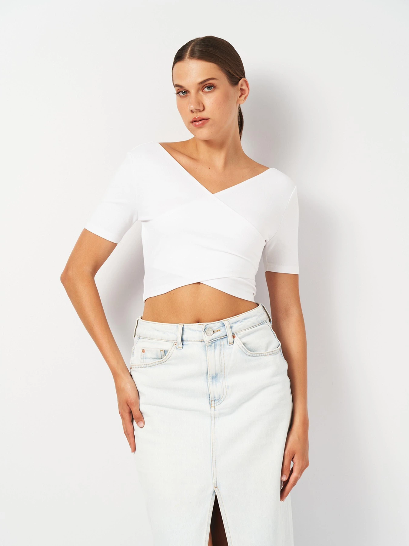 Футболки и поло H&M модель 2001024ral_Белый Фото