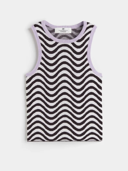 Футболки і поло H&M модель 10282460kwer_Бело-черный Фото