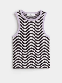 Футболки и поло H&M модель 10282460kwer_Бело-черный Фото