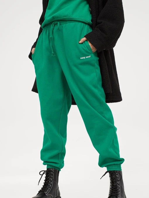 Брюки H&M модель 9315253wer_Зеленый Фото