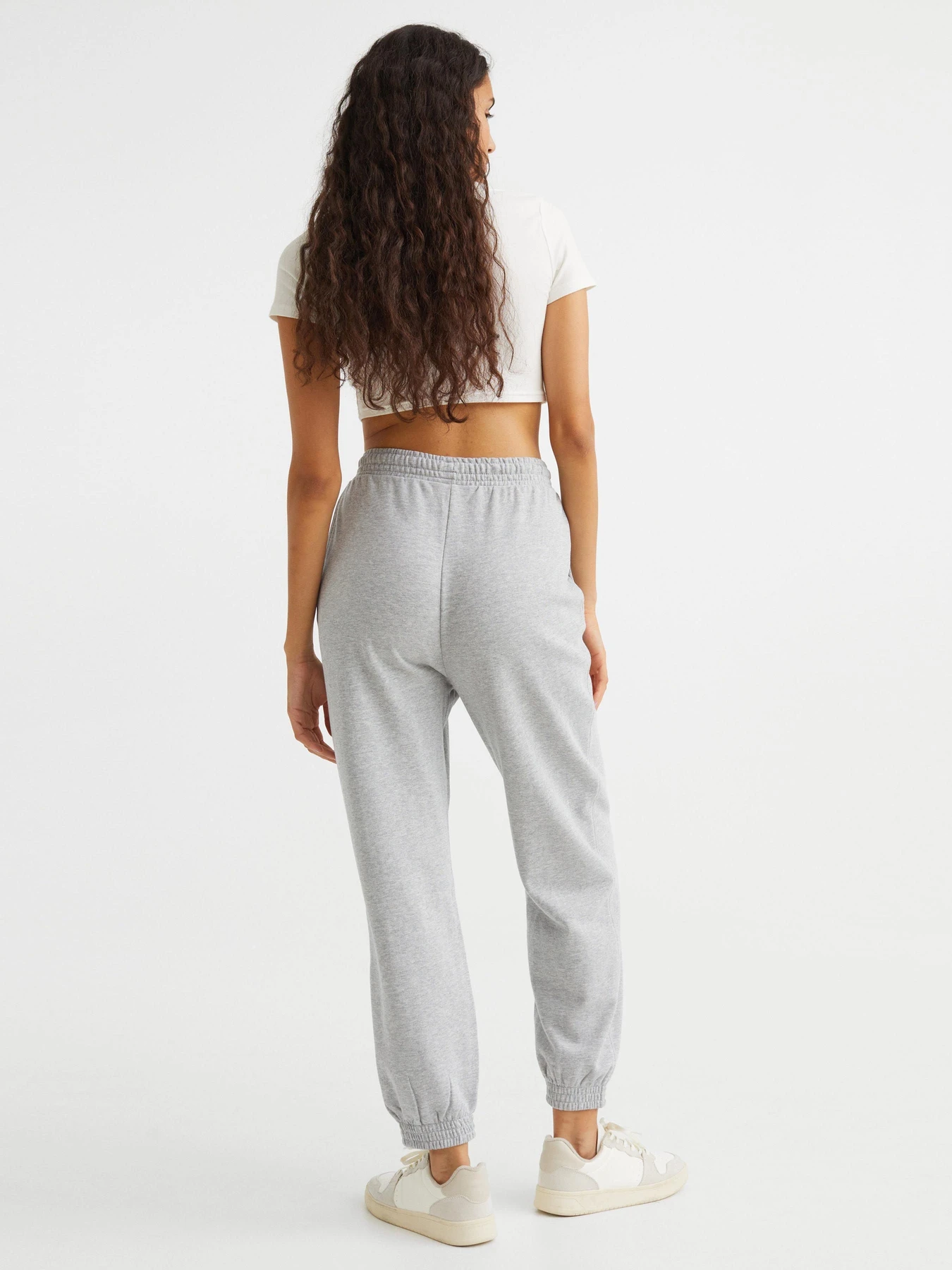 Брюки H&M модель 9160582wer_Серый Фото