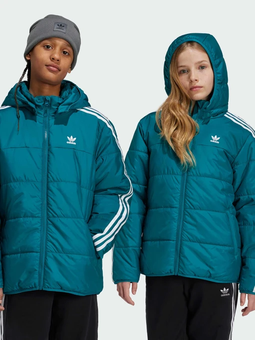 Куртки и дубленки Adidas Adicolor модель IY7495 Фото