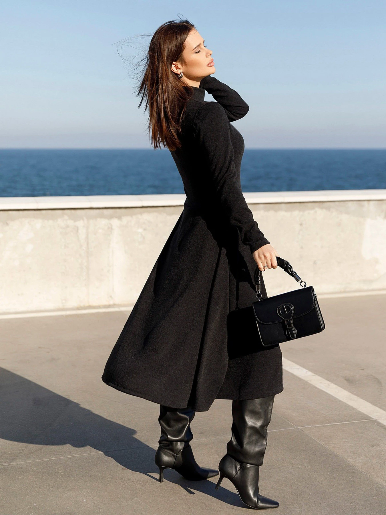 Платья ISSA Plus модель 12352A_black Фото