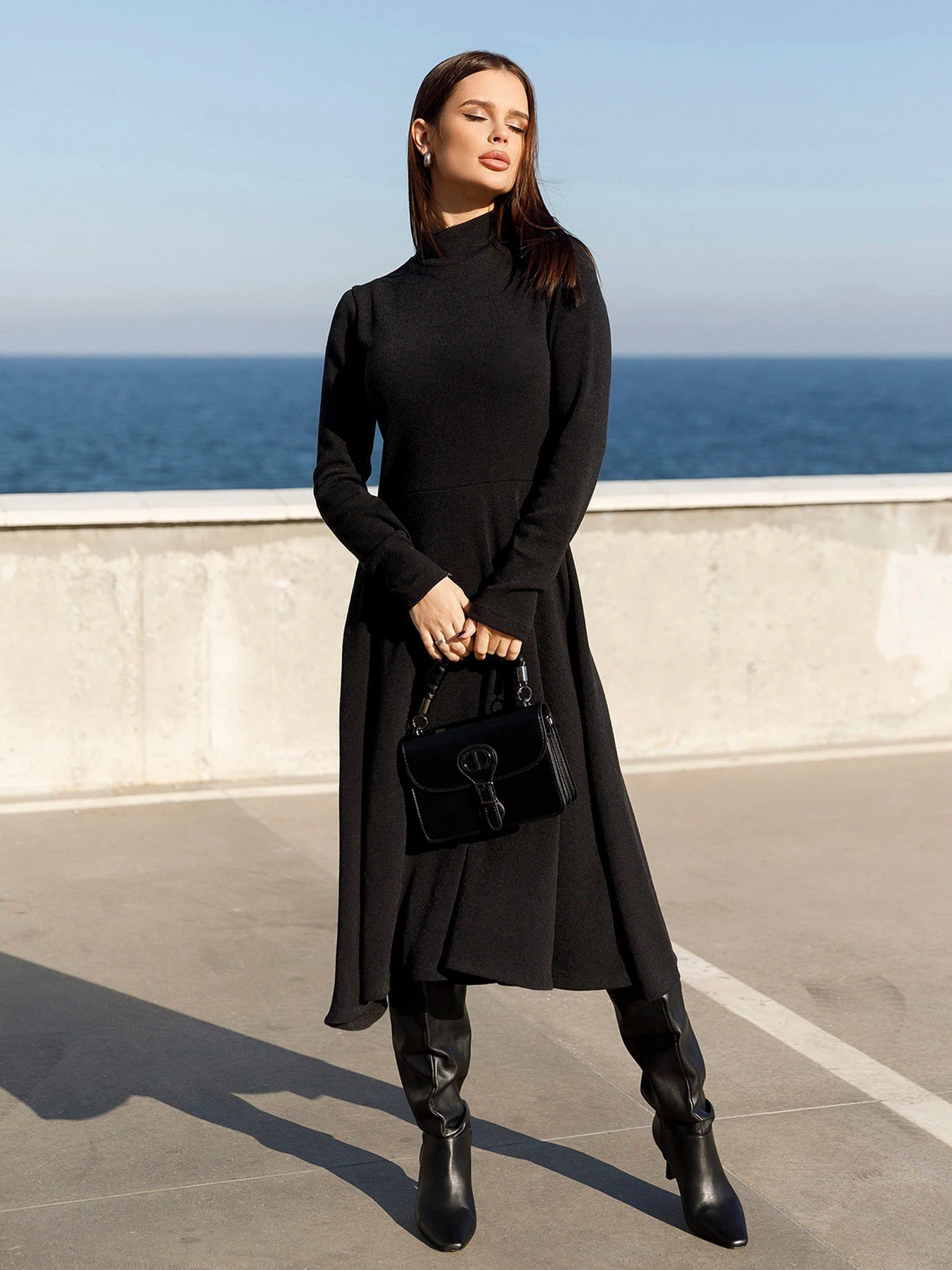 Платья ISSA Plus модель 12352A_black Фото
