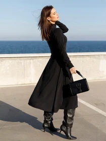 Платья ISSA Plus модель 12352A_black Фото
